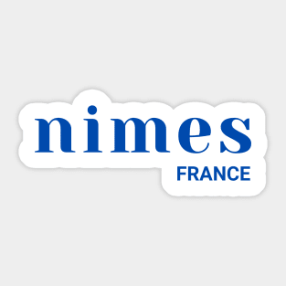 Nimes France Sticker